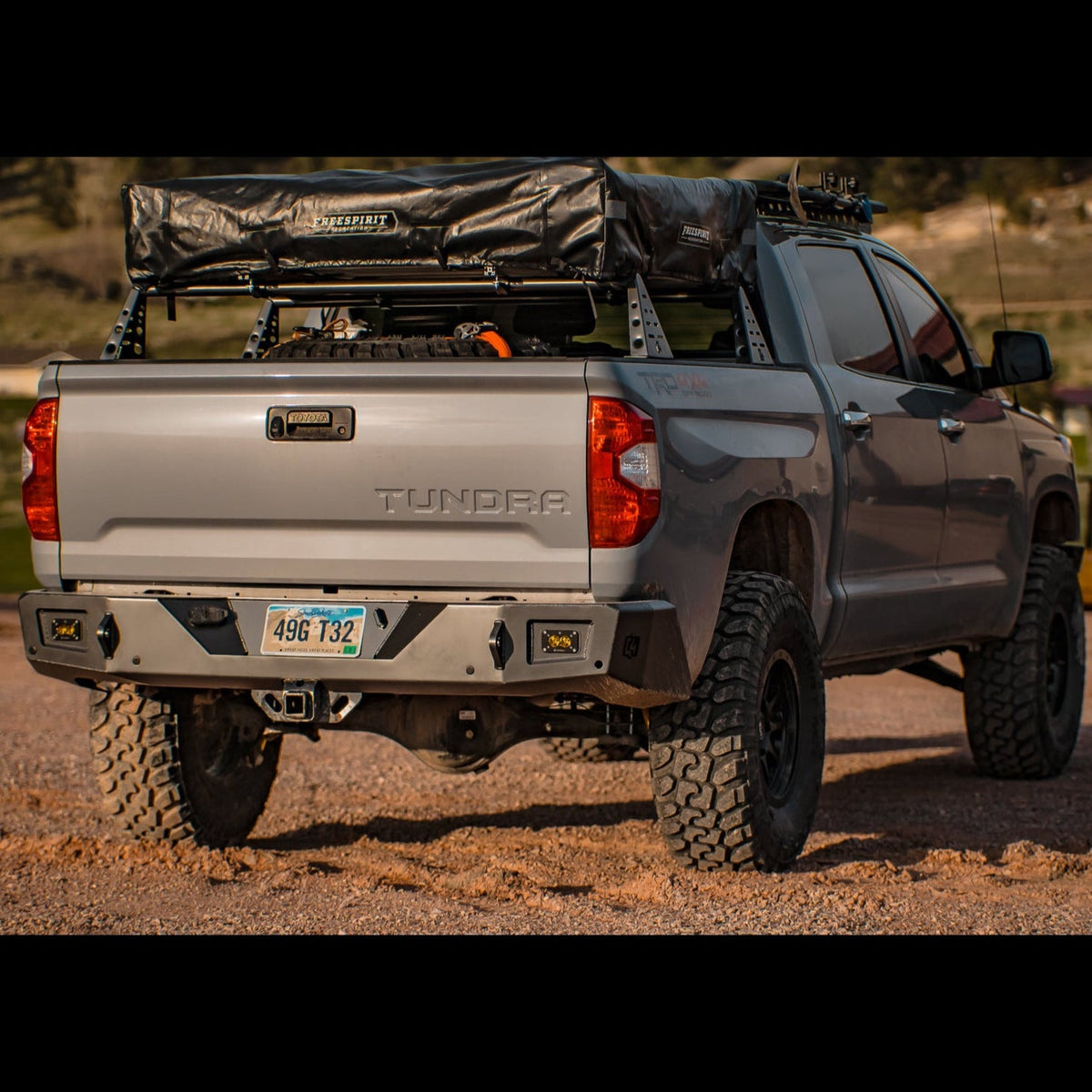 C4 Fabrication Tundra Overland Series Rear Bumper / 2nd Gen / 2014-2021