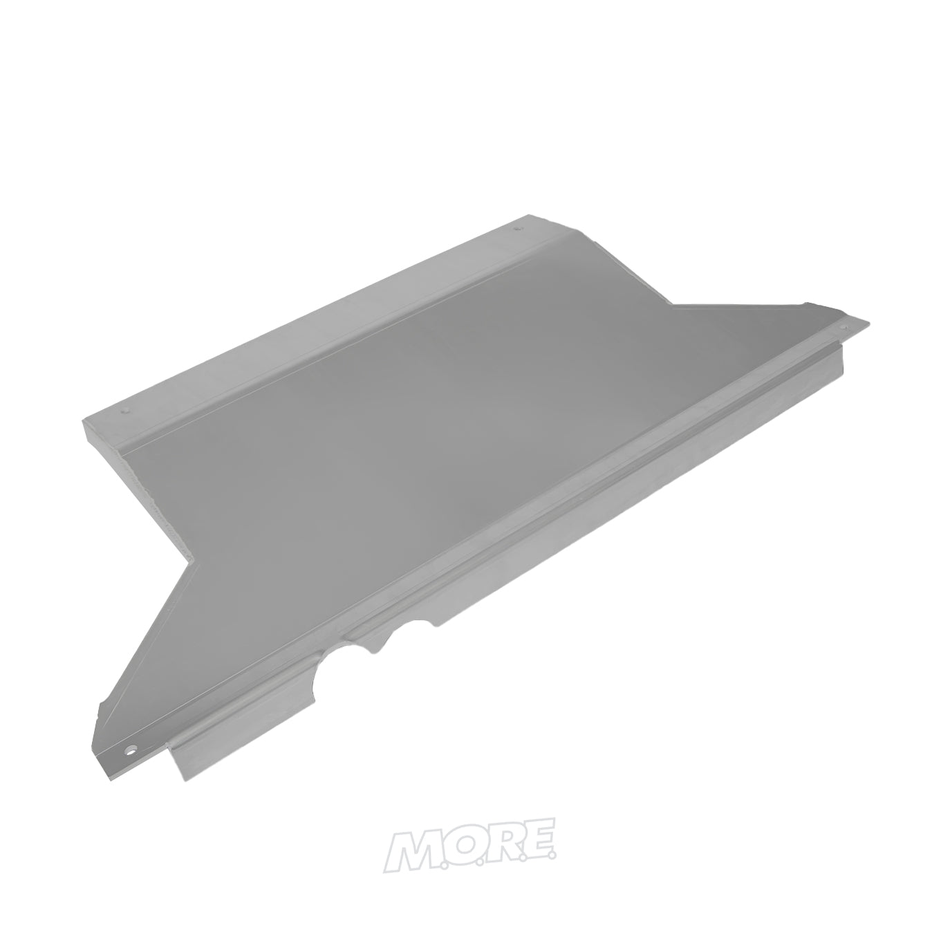 Steel rear transfer case skid plate for Toyota Tacoma Gen 3, off-road vehicle protection