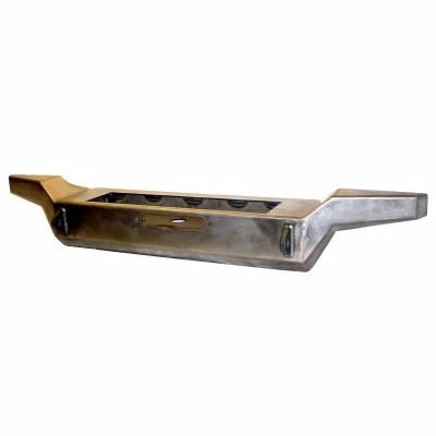 High clearance steel front bumper for Jeep Wrangler YJ 1987-1995, rock-proof design