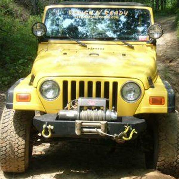 M.O.R.E. Rock Proof Stubby front bumper for Jeep Wrangler TJ / LJ 1997-2006