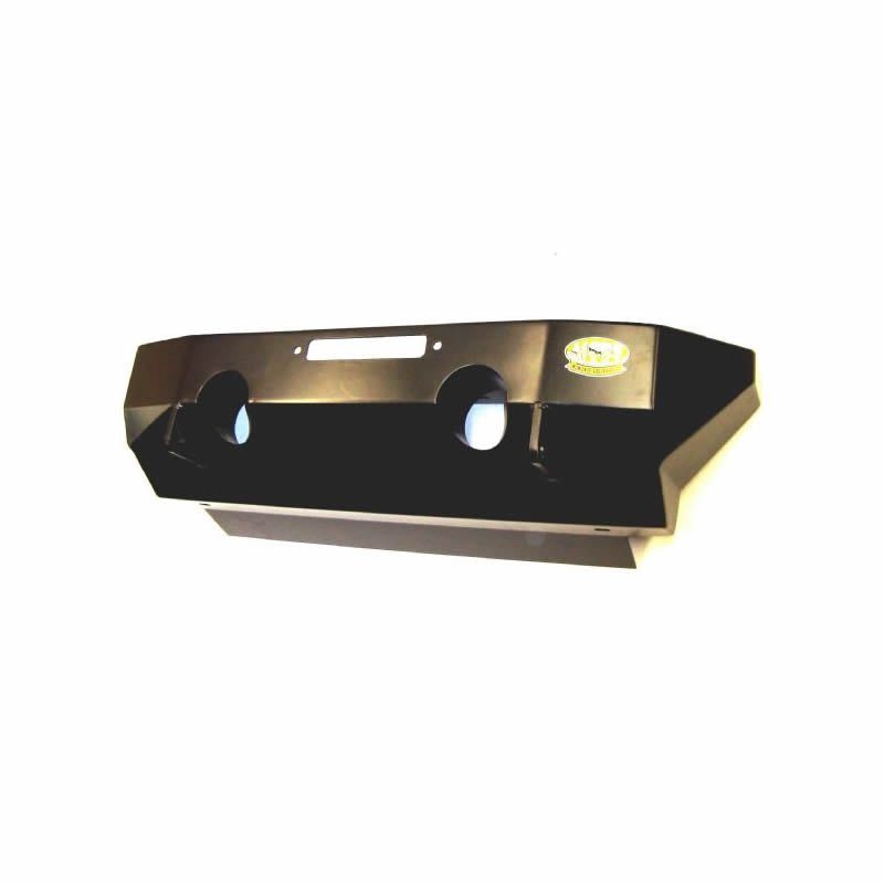 black rock proof front bumper for Jeep Wrangler JK 2007-2018, angled steel design