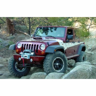 M.O.R.E. Rock Proof front bumper for Jeep Wrangler JK 2007-2018