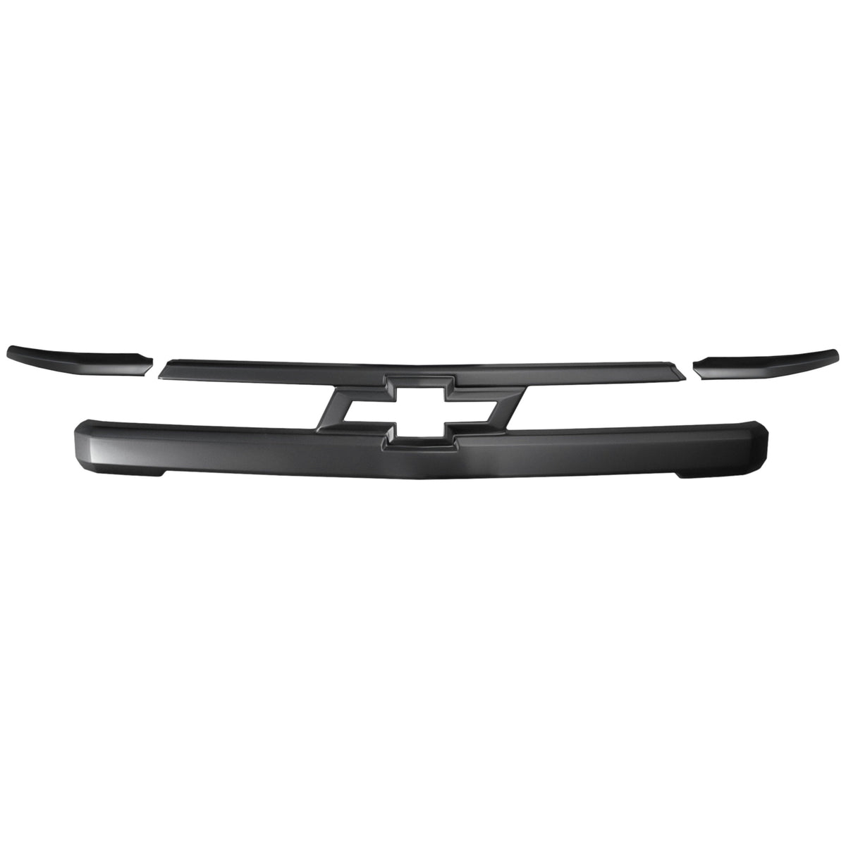 AJT Design BumperShellz grille chrome delete overlay for 2022-2026 Chevy Silverado 1500 LT/LTZ