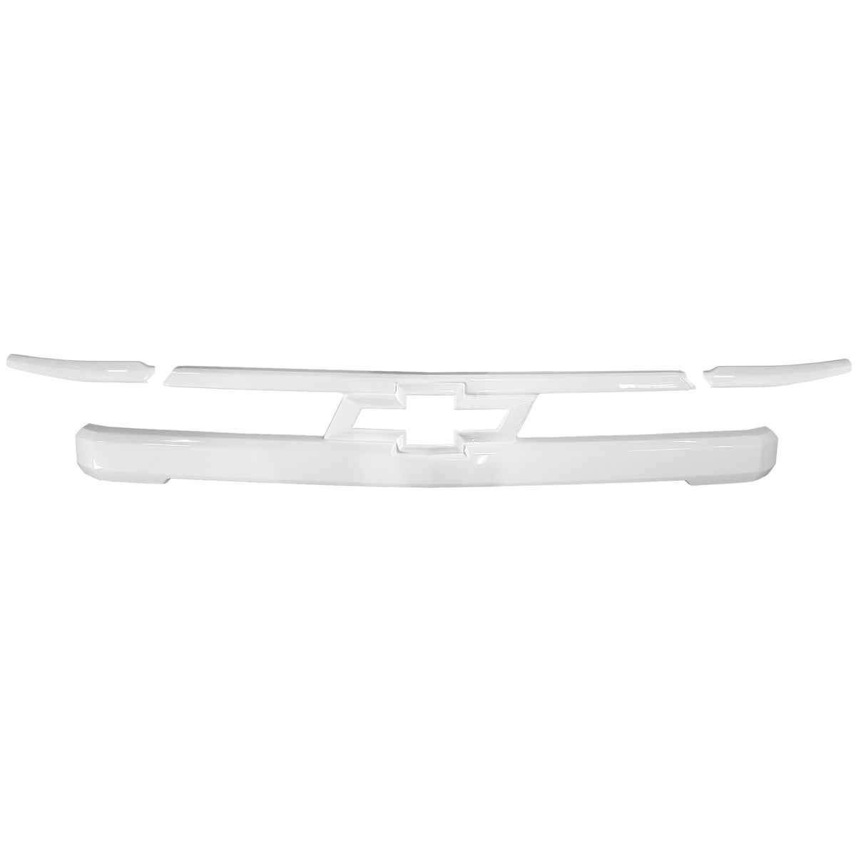 AJT Design BumperShellz grille chrome delete overlay for 2022-2026 Chevy Silverado 1500 LT/LTZ