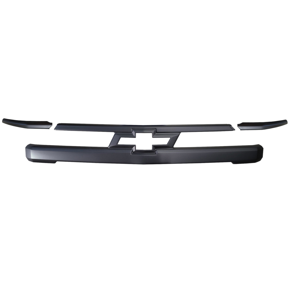 AJT Design BumperShellz grille chrome delete overlay for 2022-2026 Chevy Silverado 1500 LT/LTZ