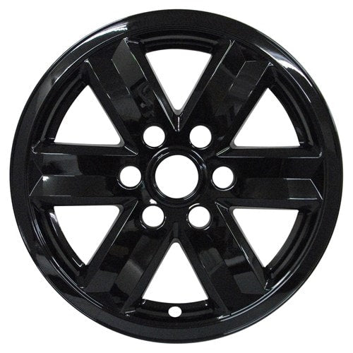 Ecoological 17 inch gloss black wheel skin set for Ford F-150 XLT 2021-2025