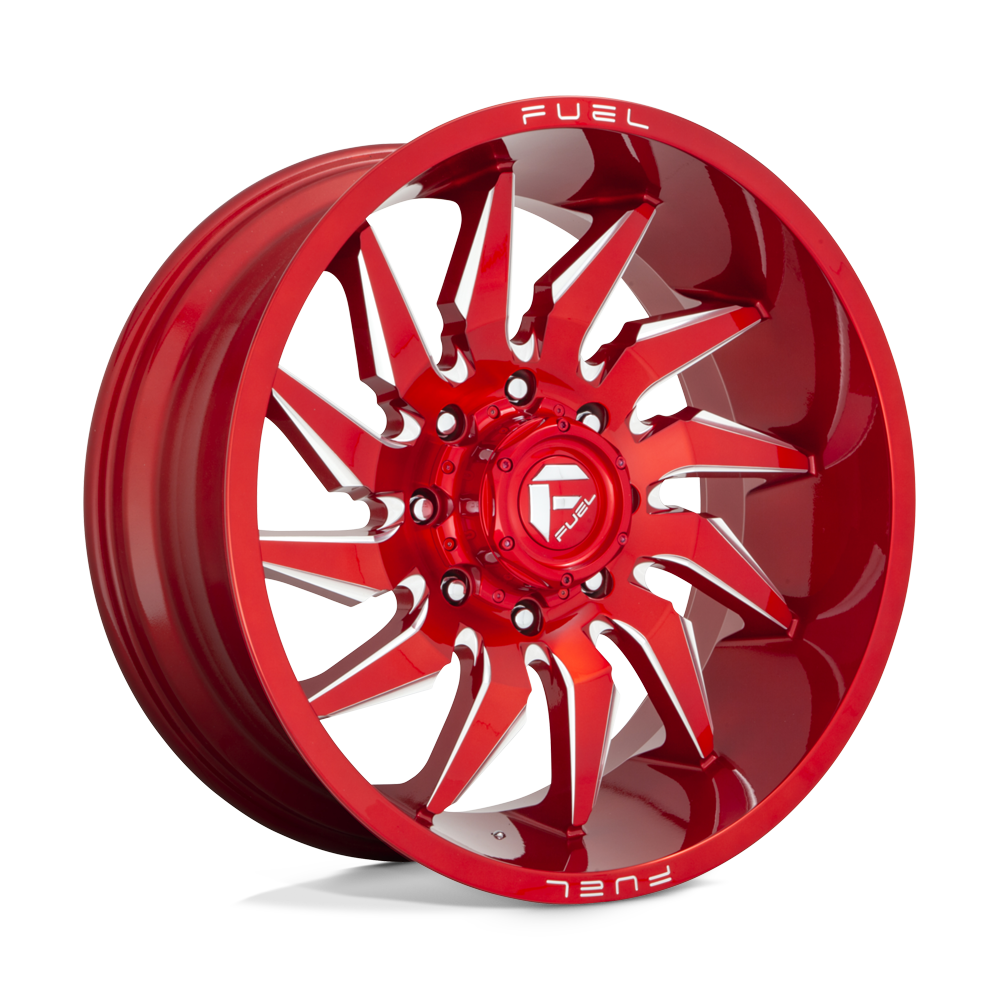 Fuel Saber D744 Candy Red Milled wheel, universal fit