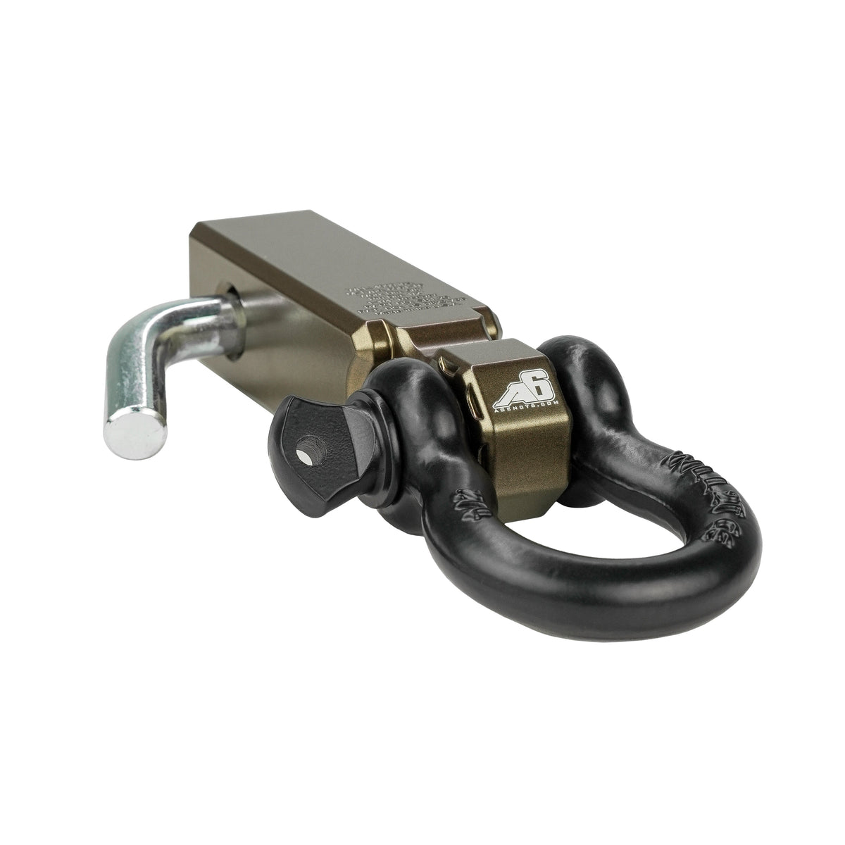 Agency 6 1.25 inch Shackle Block Assembly in bronze for universal fit