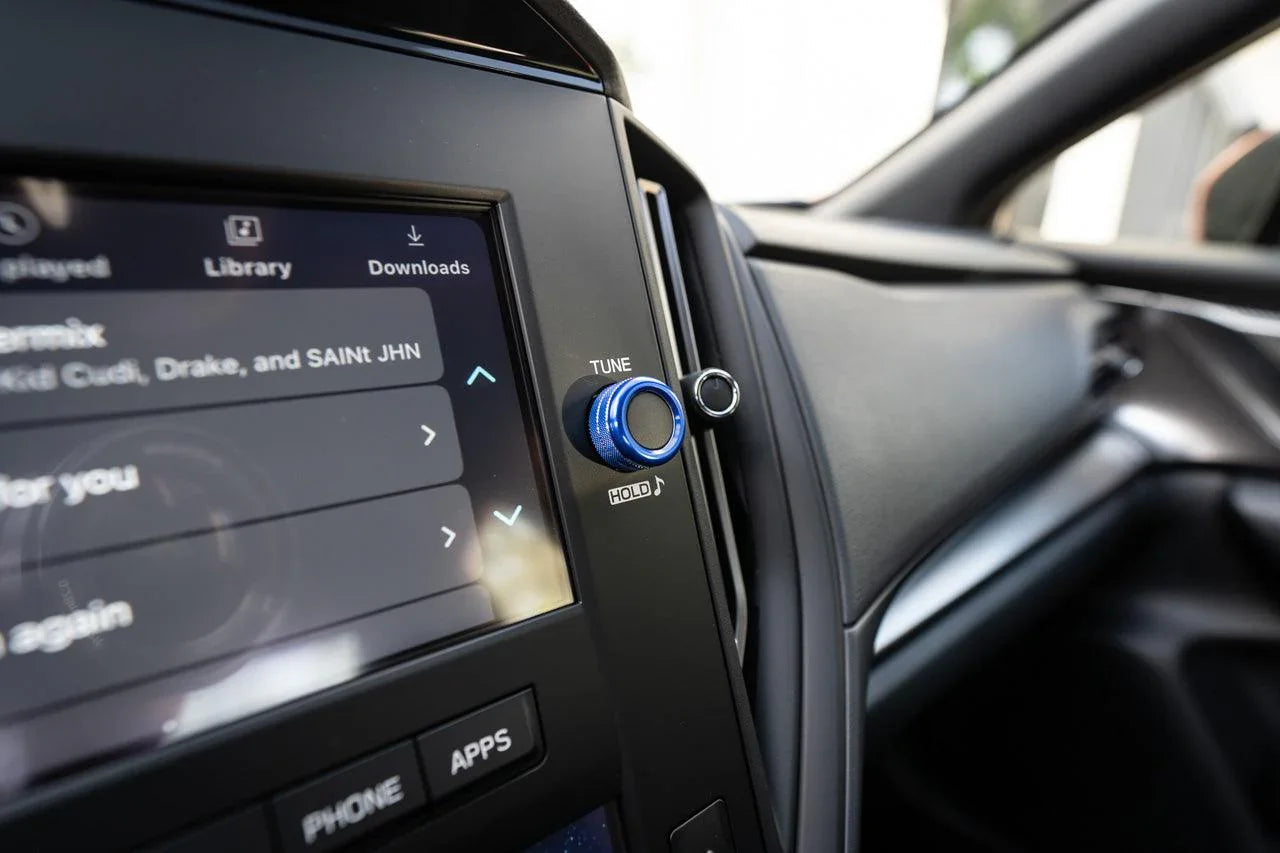 SFB CNC Radio Knobs fits 2022+ Subaru WRX