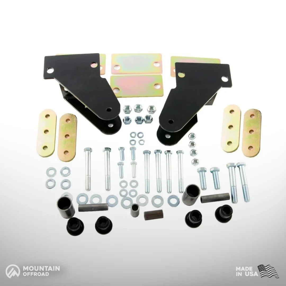 M.O.R.E. shackle reversal system for Jeep CJ 1976-1986 with 2.5 in. YJ springs - view 20