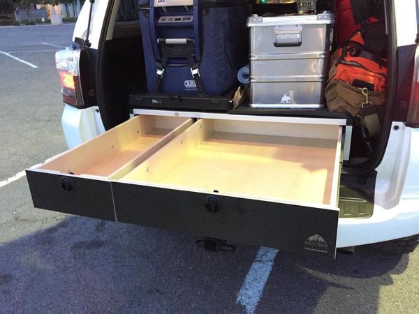 Módulo de cajón lateral x lateral: 43 3/8" de ancho x 8" de alto x 40" de profundidad