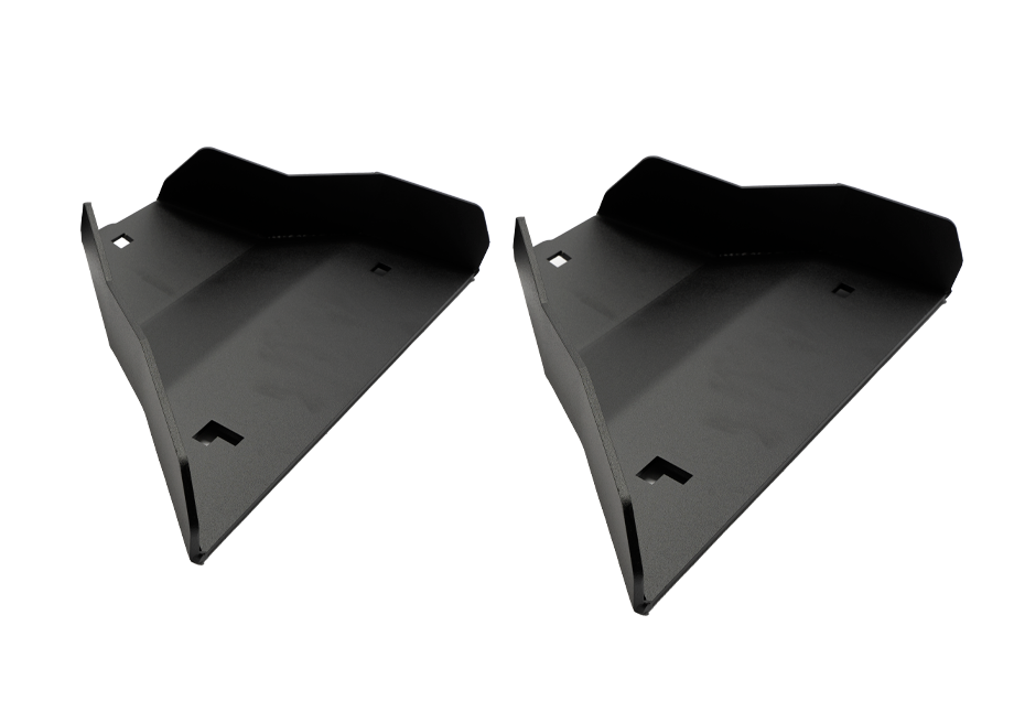 Cali Raised LED Lower Control Arm Skid Plate For 2007-2014 Toyota FJ Cruiser