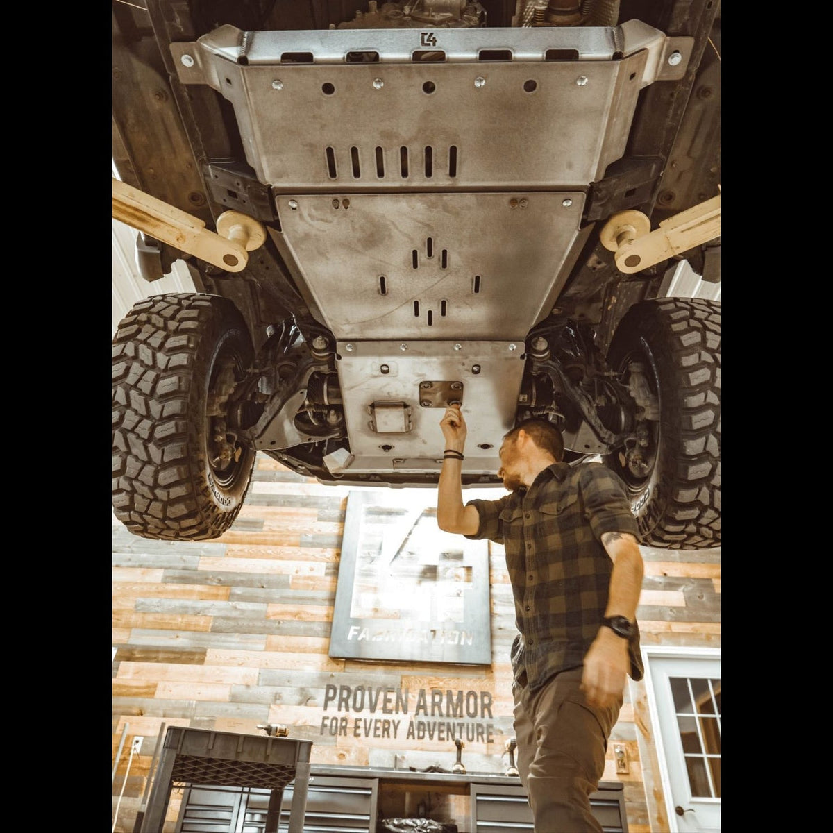C4 Fabrication 4Runner Full Skid Plates / 4th Gen / 2003-2009