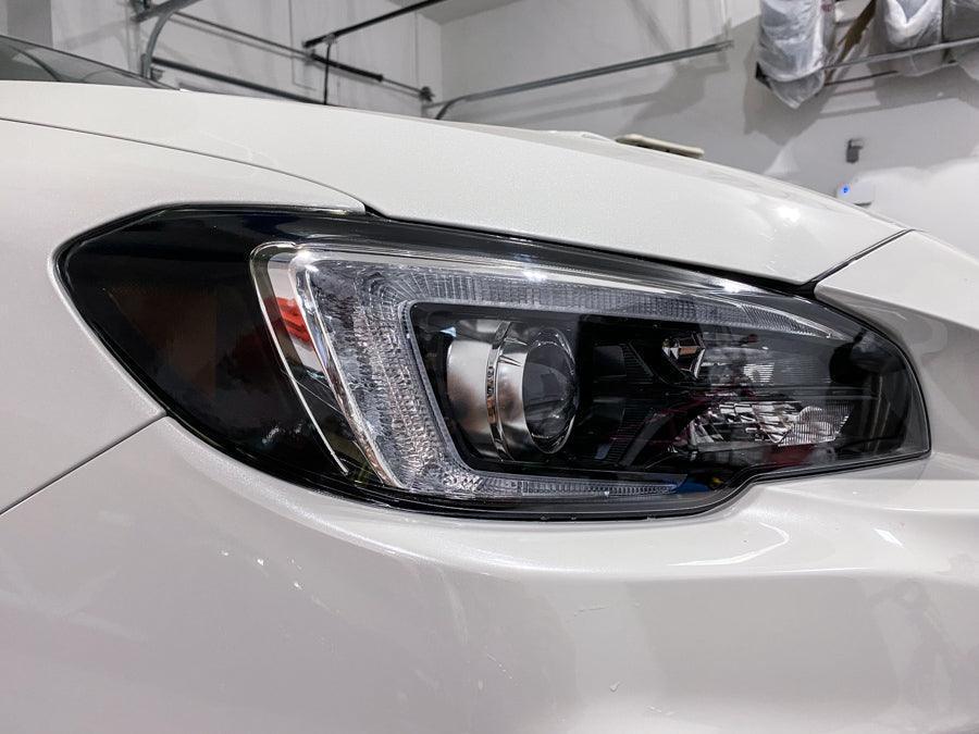 Smoked or Black Out Headlight Overlays V2 - 2015-2021 WRX / STI