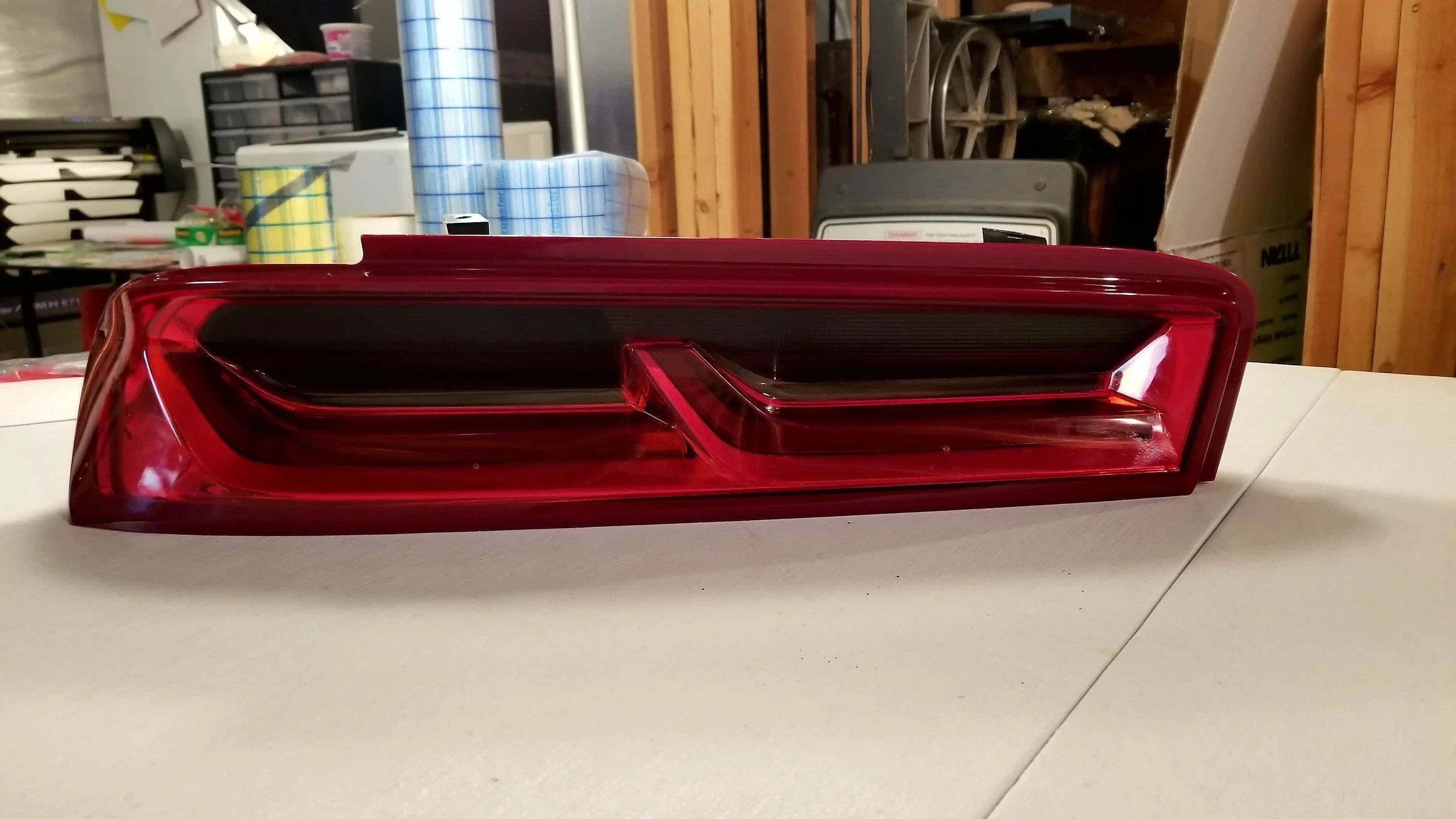 Smoked Tail Light Overlays - 2016-2018 Chevrolet Camaro