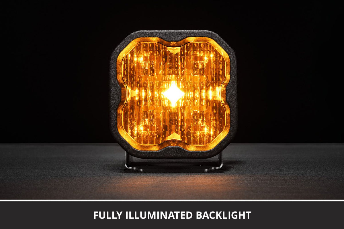 Diode Dynamics SS3 Max combo yellow LED pod pair for universal fit