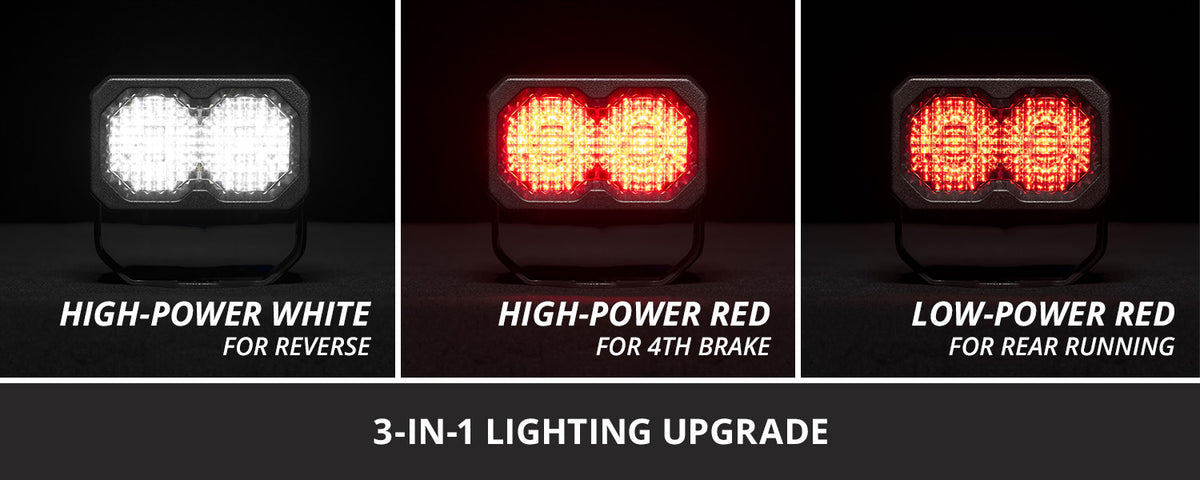 Diode Dynamics C2R White Flood LED Pod for trucks and SUVs