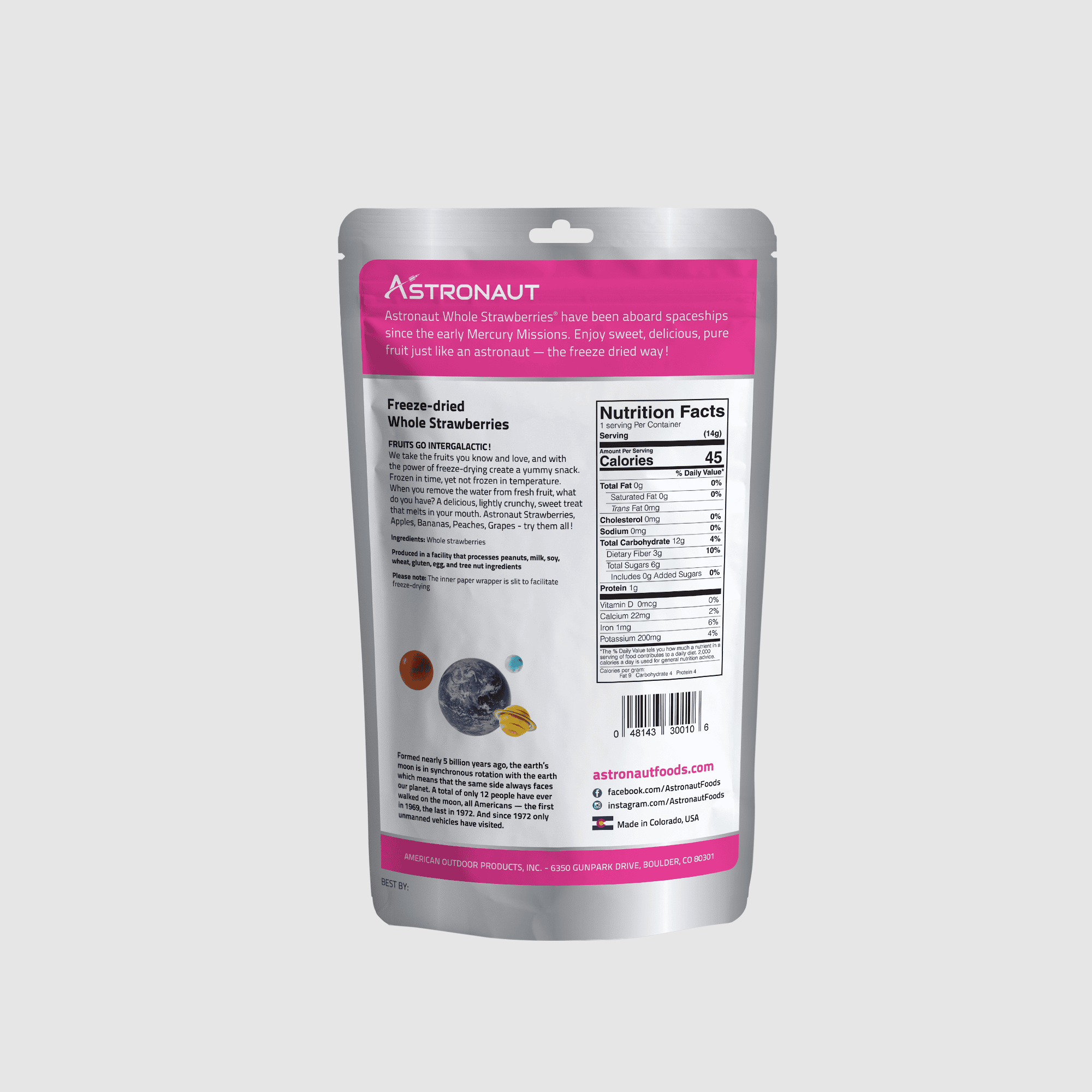 Backpacker's Pantry Freeze-Dried Strawberries