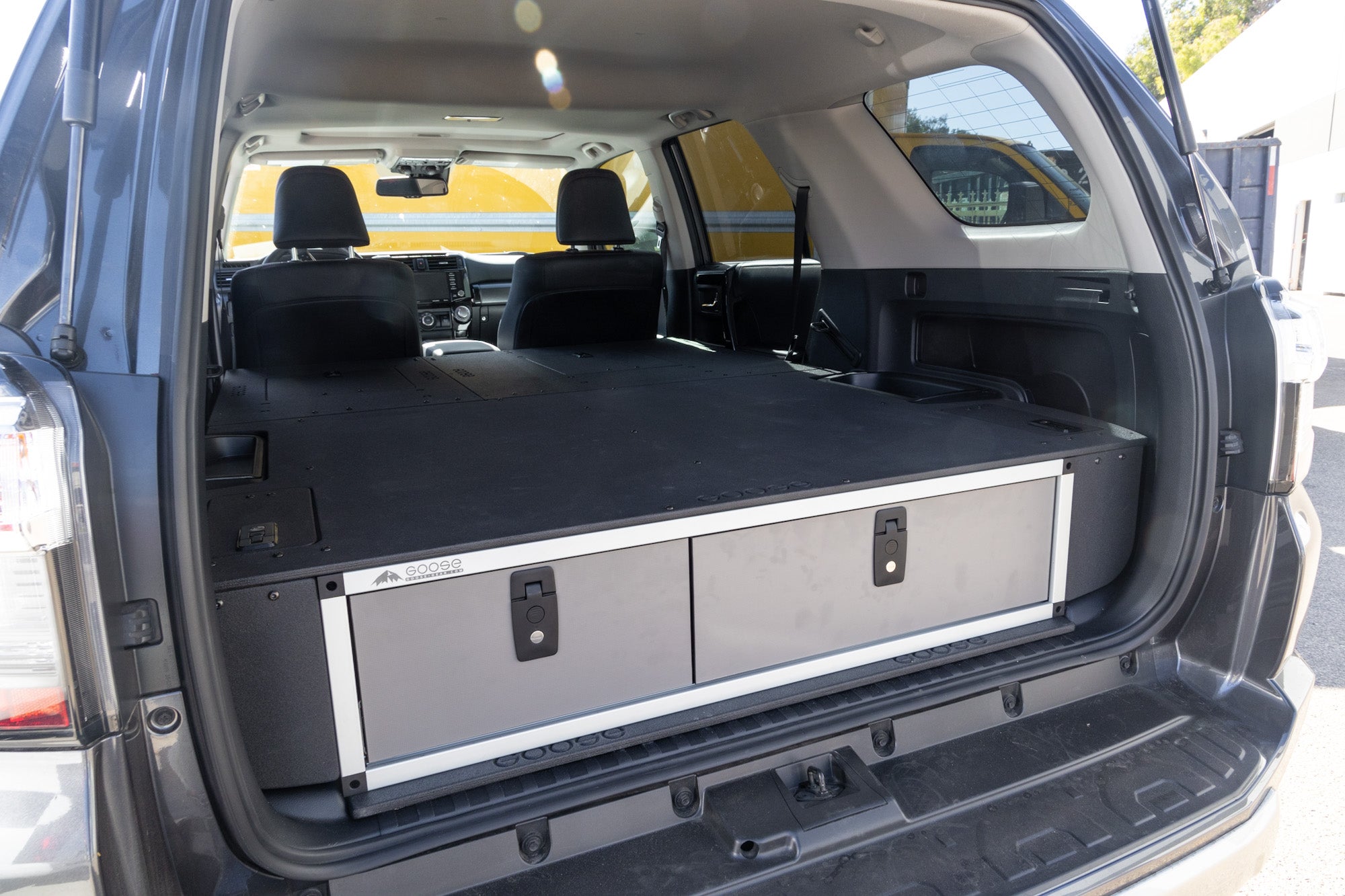 Goose Gear Stealth Sleep and Storage Package with Fitted Top Plate for Toyota 4Runner 2010-2024 5th Gen.