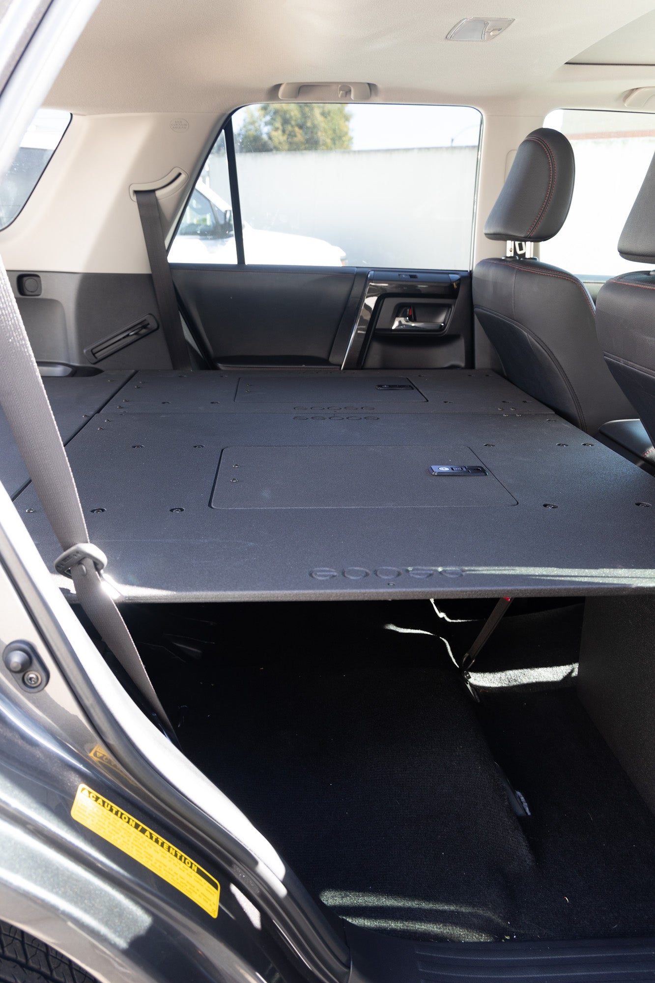 Goose Gear Stealth Sleep and Storage Package with Fitted Top Plate for Toyota 4Runner 2010-2024 5th Gen.