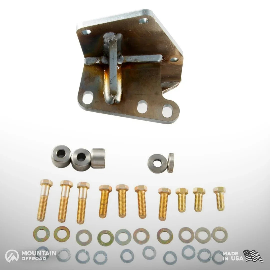 M.O.R.E. heavy duty steering box mount for Jeep CJ 1976-1986 - view 2