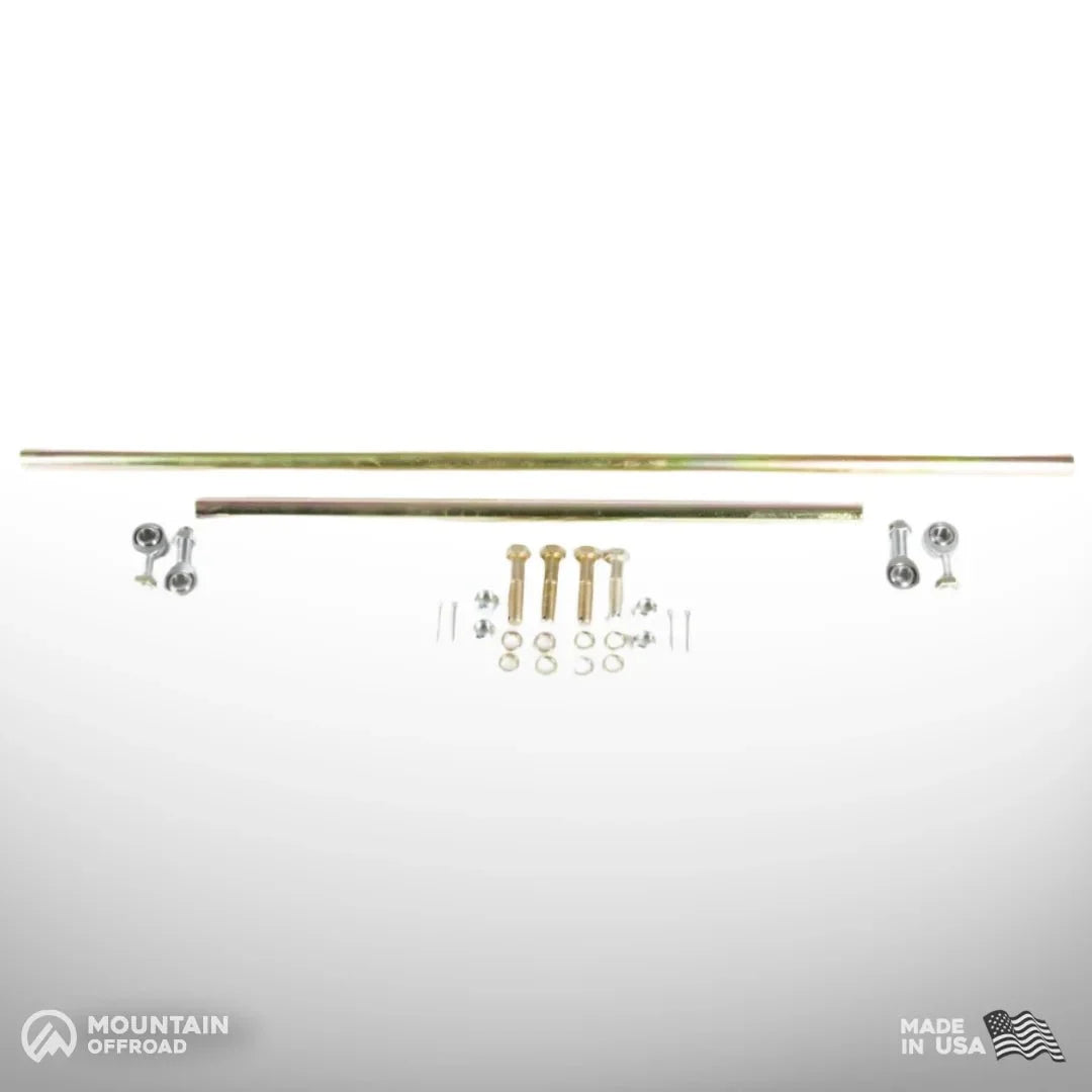 M.O.R.E. heavy duty tie rod and drag link kit for Jeep CJ 1972-1981 narrow track - view 3