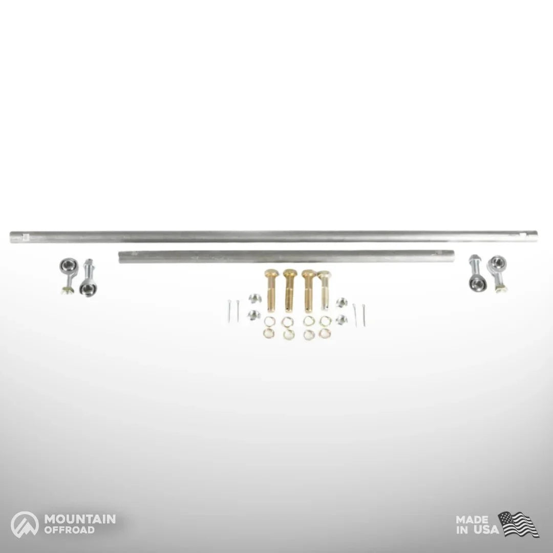 M.O.R.E. heavy duty tie rod and drag link kit for Jeep CJ 1972-1981 narrow track - view 2