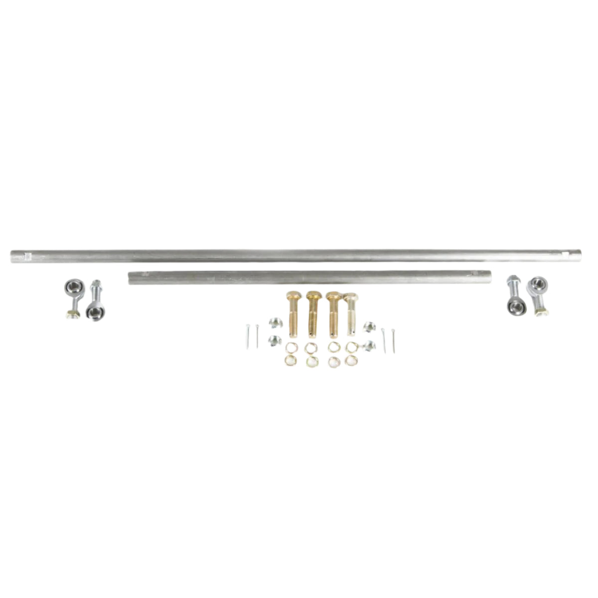 Steering kit with tie rod, drag link, bolts, and hardware for Jeep CJ 1982-86 wide track