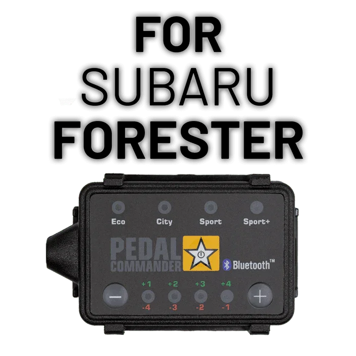 Pedal Commander throttle response controller for Subaru Forester, acceleration improvement device