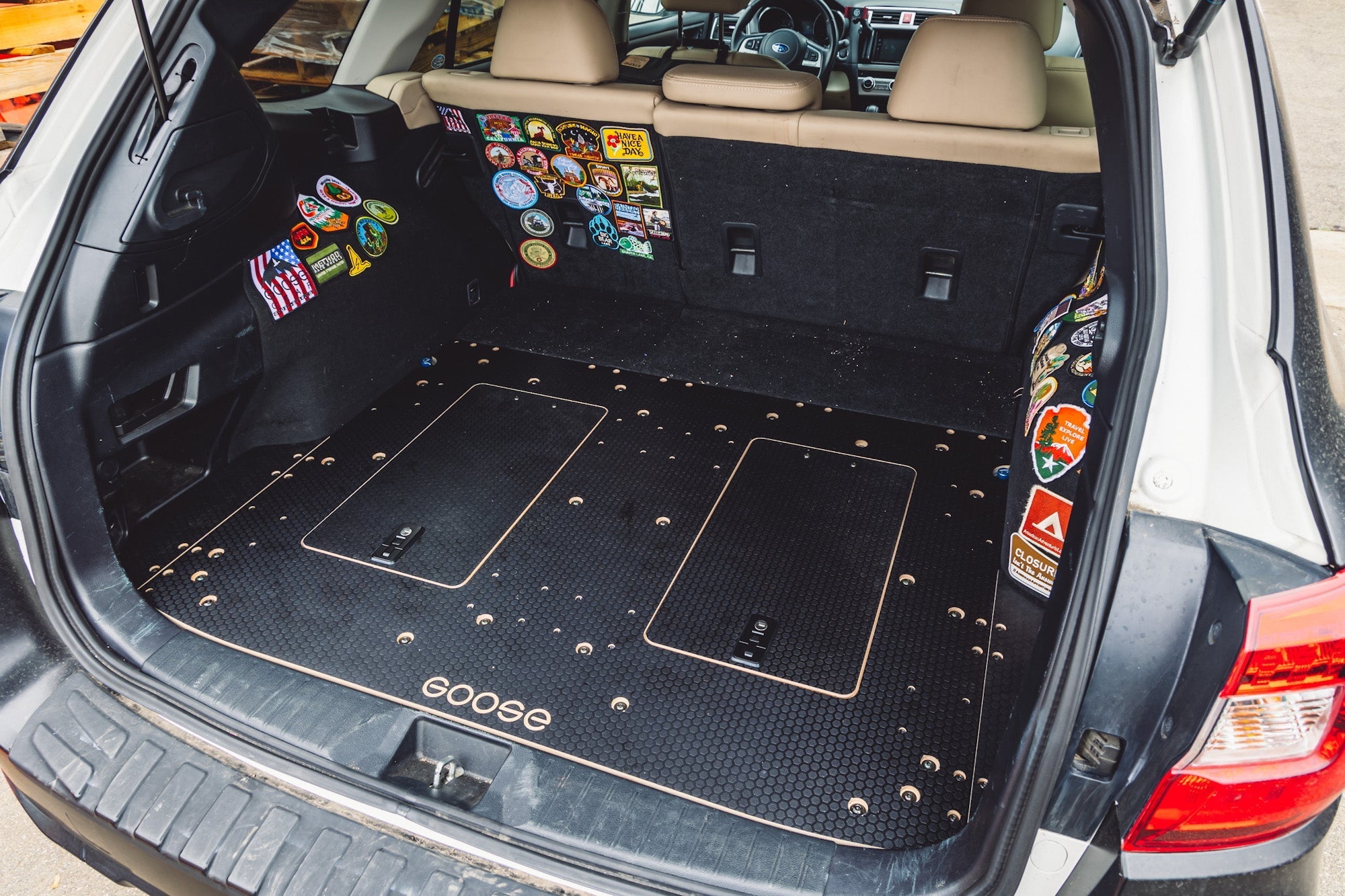 斯巴鲁 Outback 2015-2019 第五代 - 后板系统