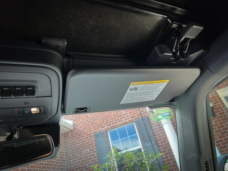 Sun Visor Warning Overlays - 2021+ Bronco Sport