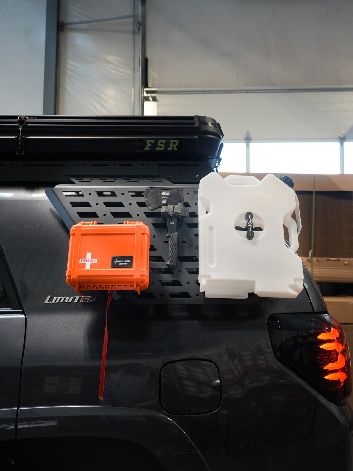 RCI roof rack side molle panel for 2010-2024 Toyota 4Runner