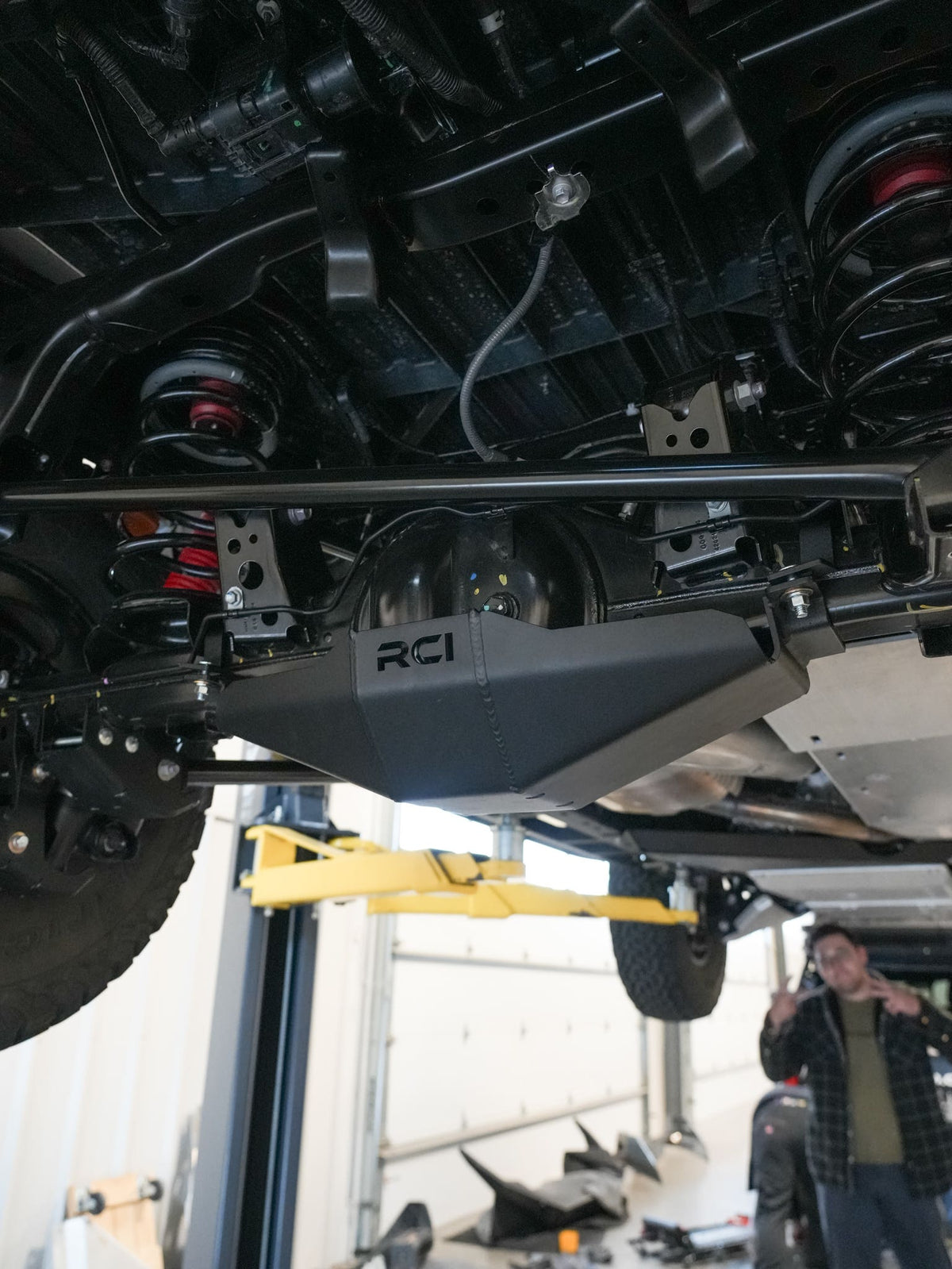 RCI hybrid rear differential skid plate for 2024-present Toyota Tacoma