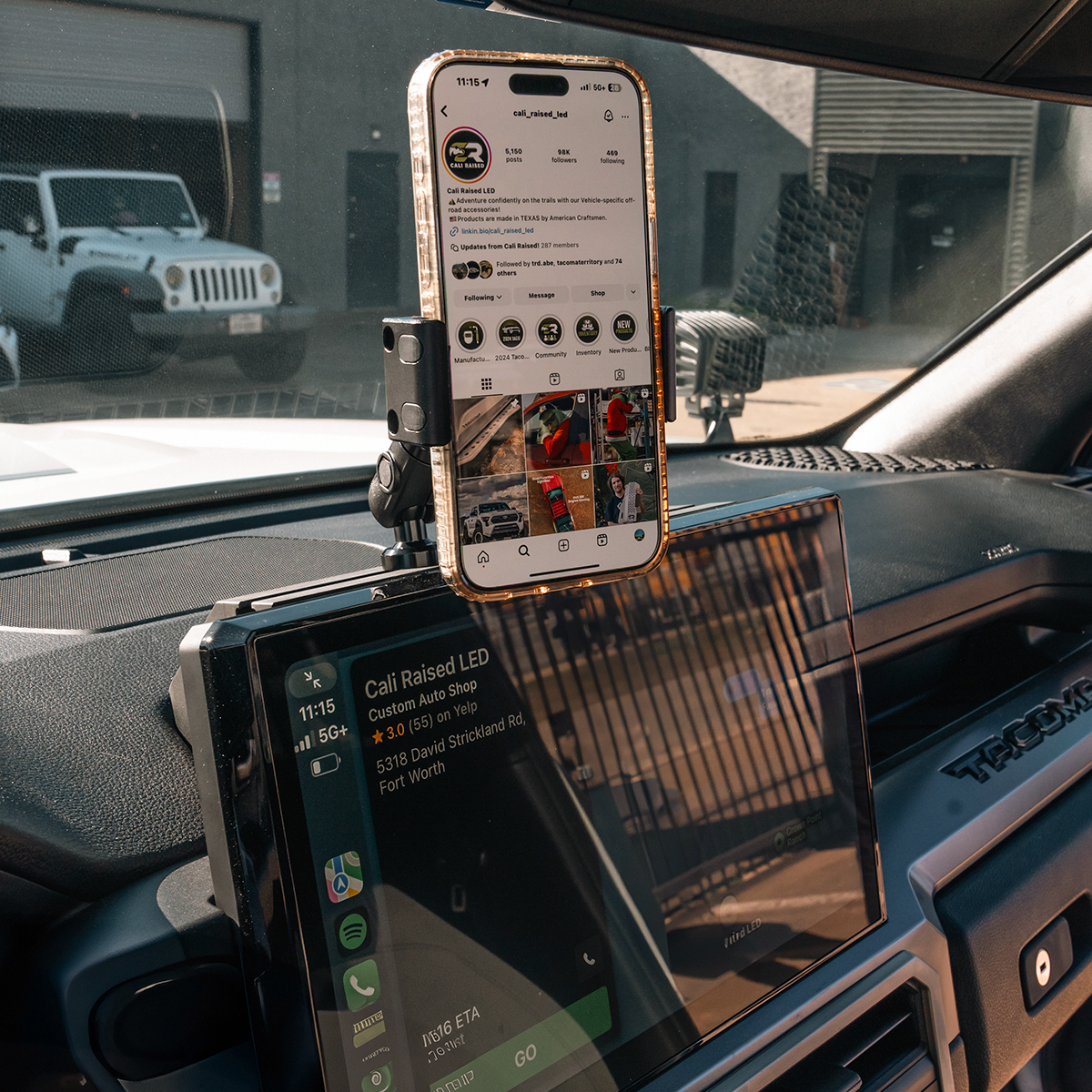 Cali Raised LED Dash Mount For 2024+ Toyota Tacoma