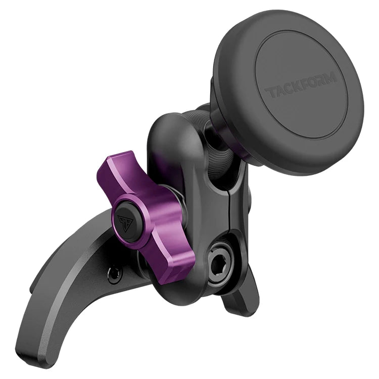 Magnetic phone holder vent mount with black and purple accents for Toyota trucks