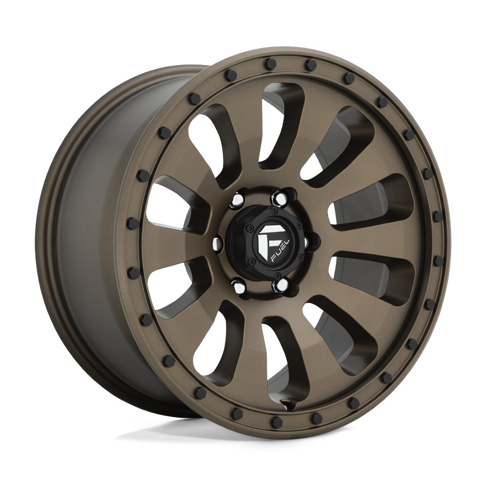 Fuel Tactic D630 Matte Bronze wheel, multiple bolt patterns