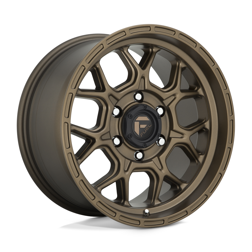 Fuel Tech D670 Matte Bronze wheel, multiple bolt patterns