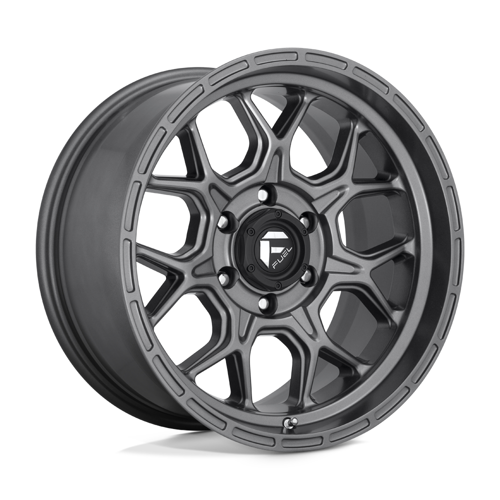 Fuel Tech D670 Matte Anthracite wheel, multiple bolt patterns