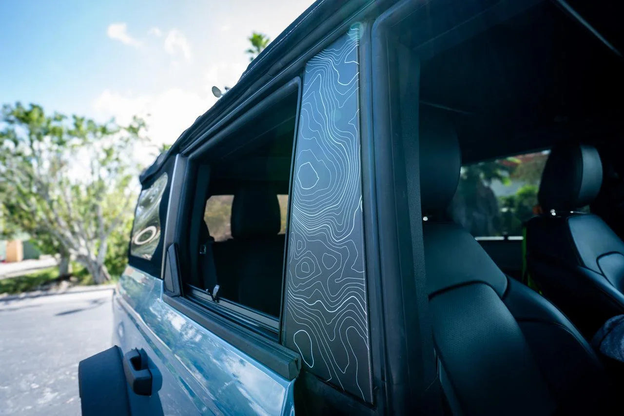 Topo B Pillar Protection Kit (Printed Series) - 2021+ Bronco