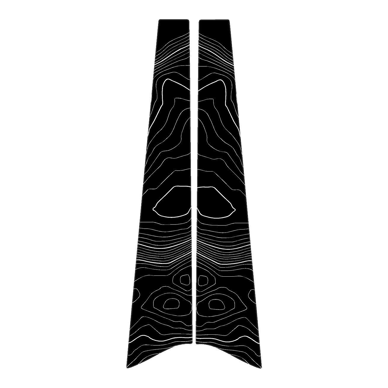 Topo B Pillar Protection Kit (Printed Series) - 2021+ Bronco