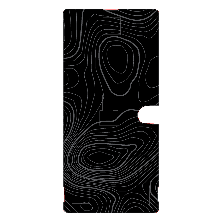 Topo Fuse Box Cover Overlay - 2021+ Bronco / 2024+ Ranger