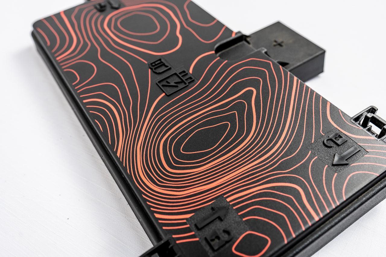 Topographic Map Premium Print Vinyl Rolls (3' or 6') - Matte Finish