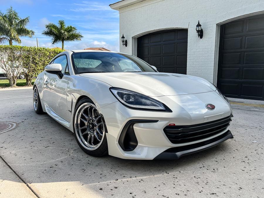 Tow Hook Cover Overlay with "TOW" Logo - 2022 BRZ