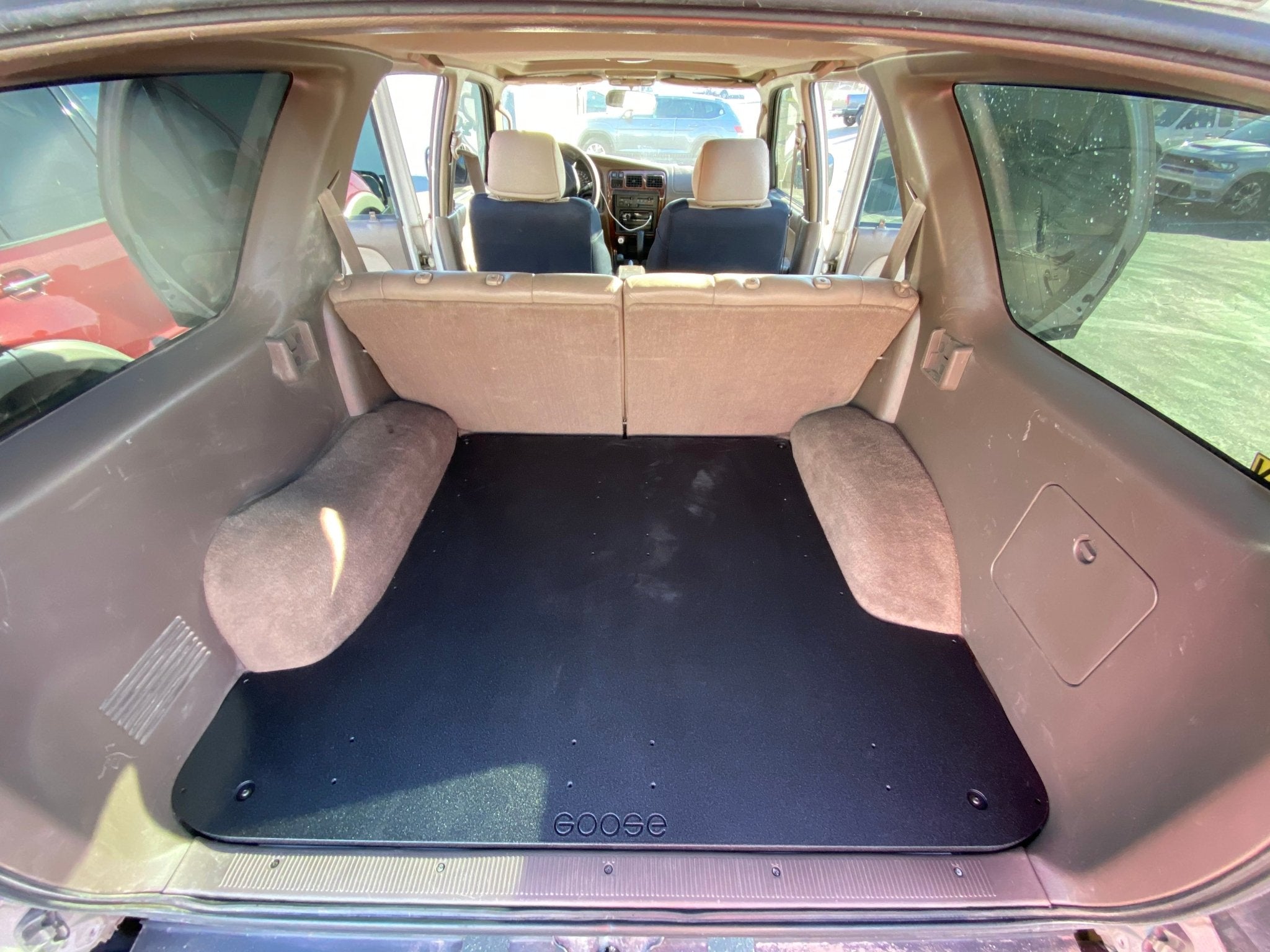 Toyota 4Runner 1995-2002 3.ª generación: sistema de placa trasera