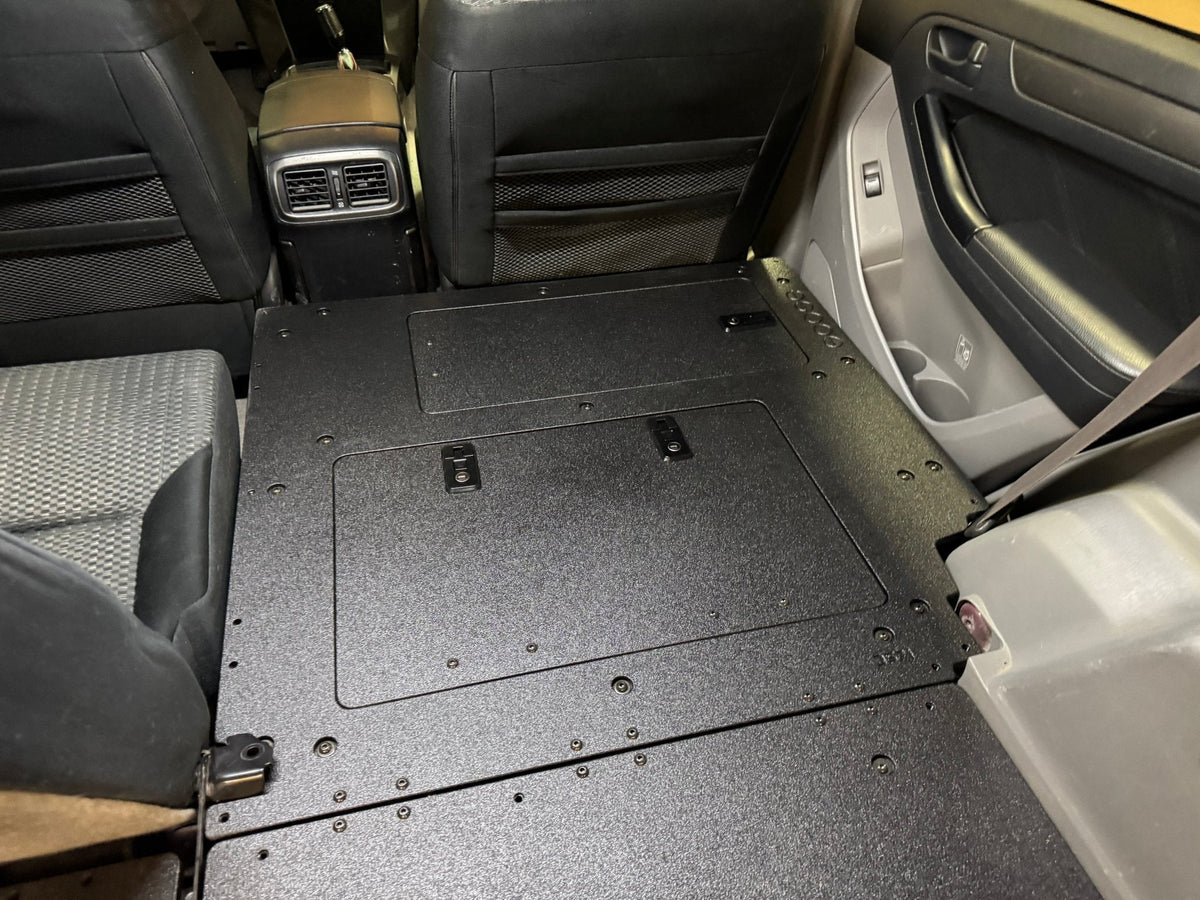 Goose Gear second row seat delete plate system for Toyota 4Runner 4th Gen 2003-2009