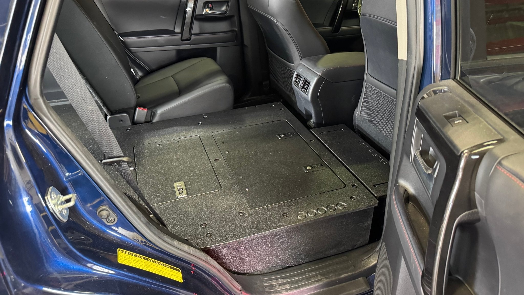 Goose Gear Toyota - 4Runner - 2010-2024 - 5th Gen - Standard - Explore Series - Seat Delete Plate System - Second Row - V2 - Plate Based