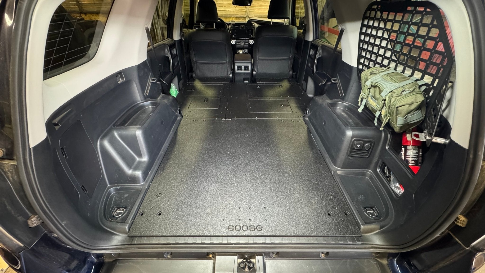 Goose Gear Toyota - 4Runner - 2010-2024 - 5th Gen - Standard - Explore Series - Seat Delete Plate System - Second Row - V2 - Plate Based
