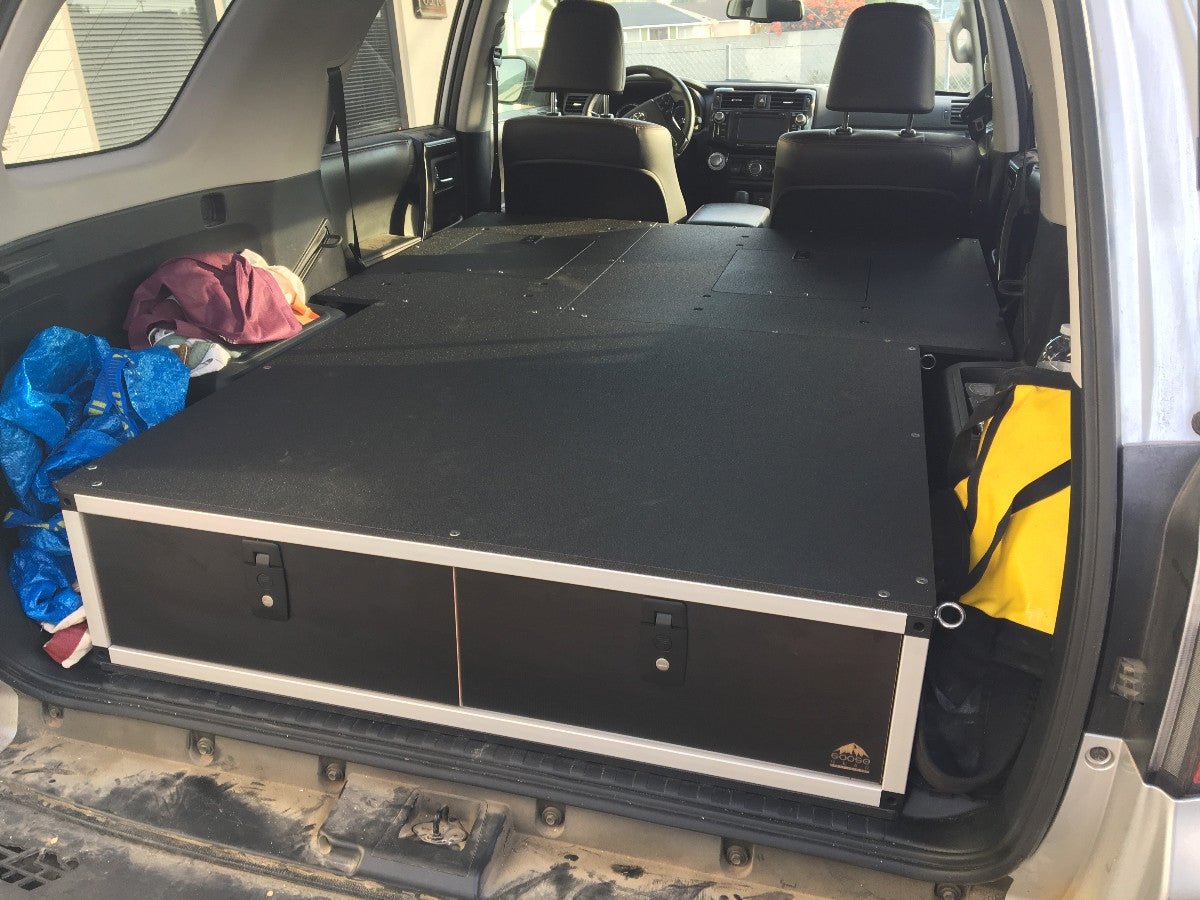 Toyota 4Runner 2010-2024 5.ª generación: sistema de placa de eliminación de asientos de la segunda fila: altura del módulo