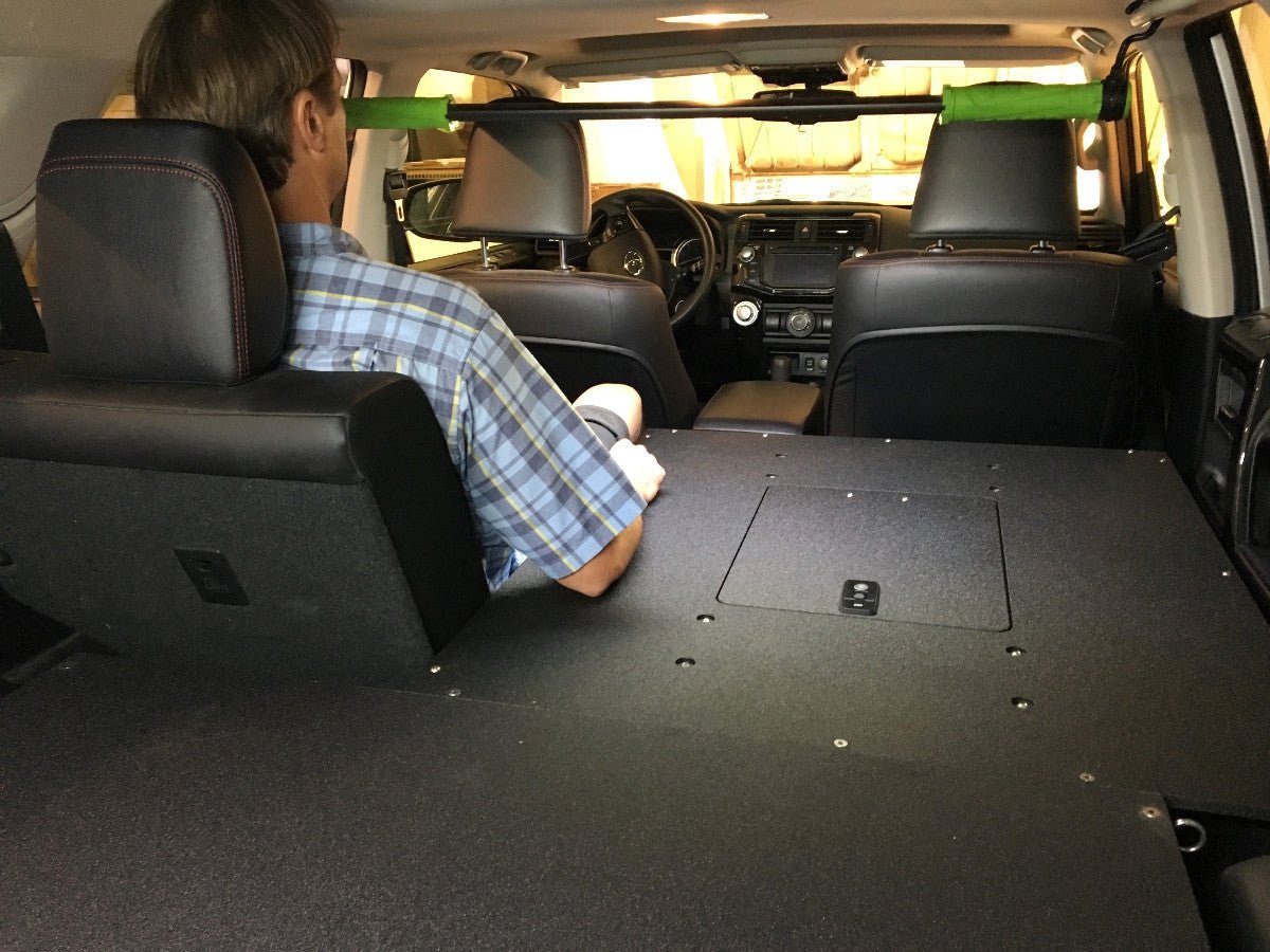 Toyota 4Runner 2010-2024 5.ª generación: sistema de placa de eliminación de asientos de la segunda fila: altura del módulo