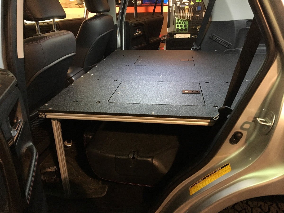 Toyota 4Runner 2010-2024 5.ª generación: sistema de placa de eliminación de asientos de la segunda fila: altura del módulo